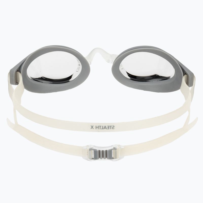 Schwimmbrille TYR Stealth-X Race clear/silver 4