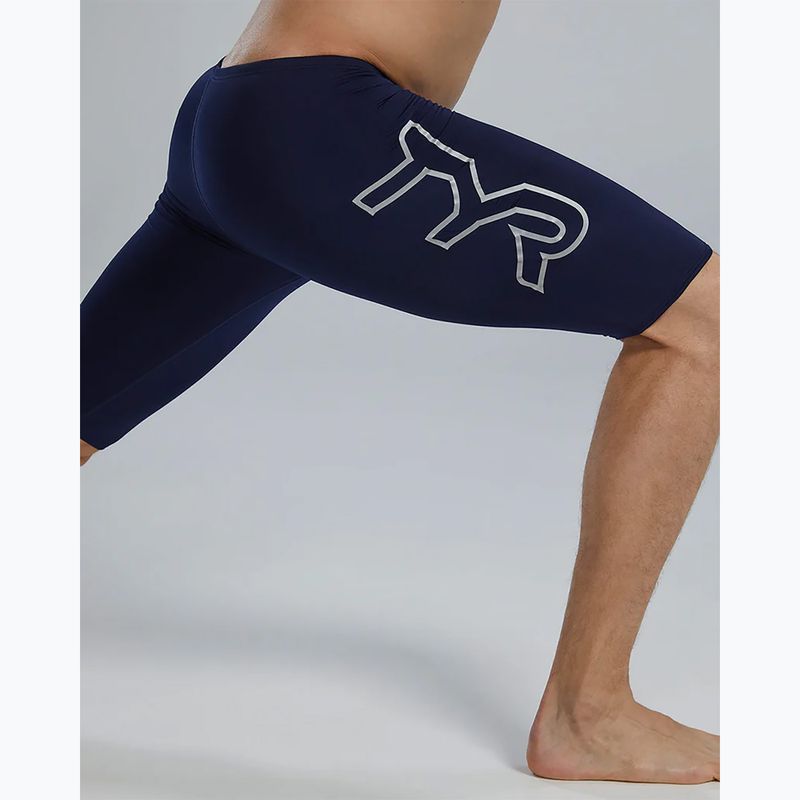 Herren-Schwimmjammer TYR Soild Large Logo Jammer navy 12
