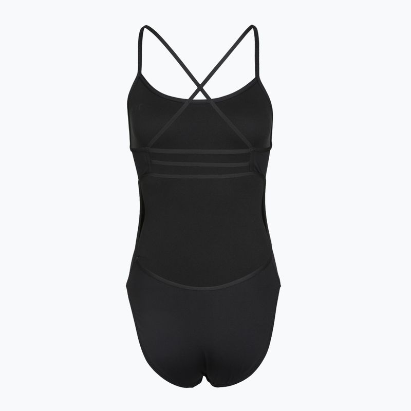 Einteiliger Damen-Badeanzug TYR Solid Trinityfit Durafast Elite black 2