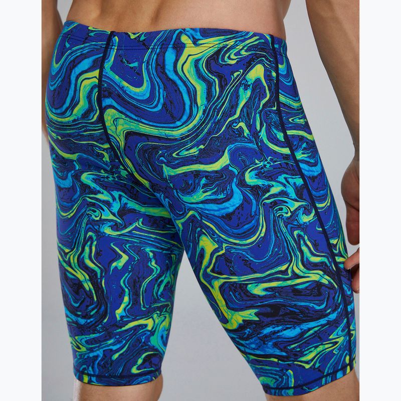 Herren-Schwimmjammer TYR Thresher Jammer Hyperblitz blue/green 2