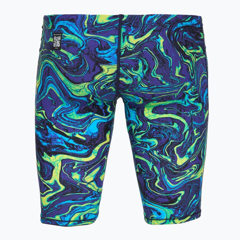 Herren-Schwimmjammer TYR Thresher Jammer Hyperblitz blue/green 2