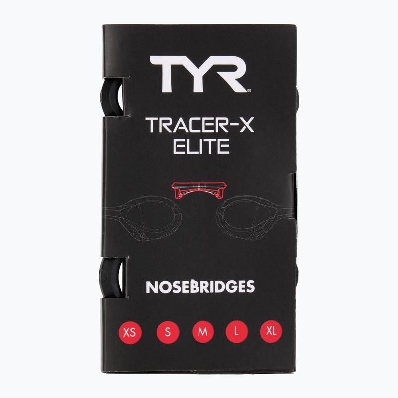 Schwimmbrille TYR Tracer-X Elite Mirrored silver/multi 5