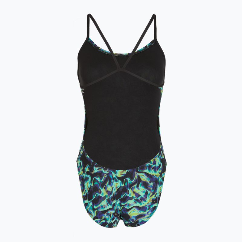 Einteiler Badeanzug Damen TYR Durafast Elite Energia Cutoutfit green 2
