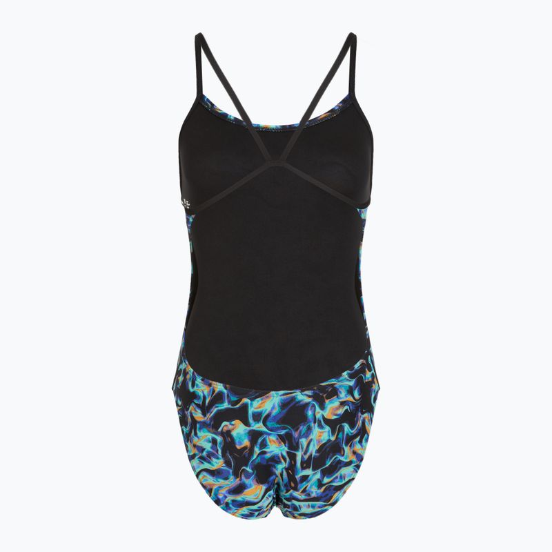 Einteiler Badeanzug Damen TYR Durafast Elite Energia Cutoutfit blue 2