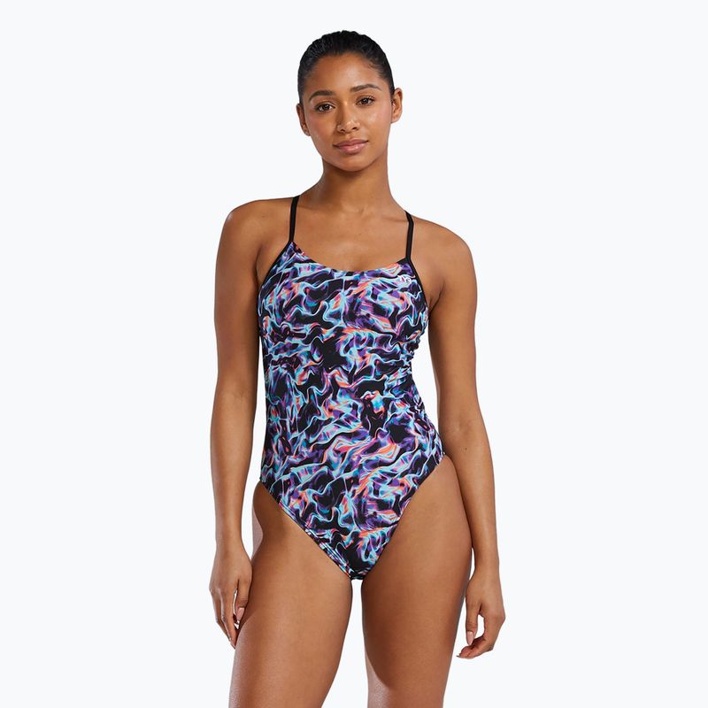 Einteiler Badeanzug Damen TYR Durafast Elite Energia Cutoutfit multicolor 4