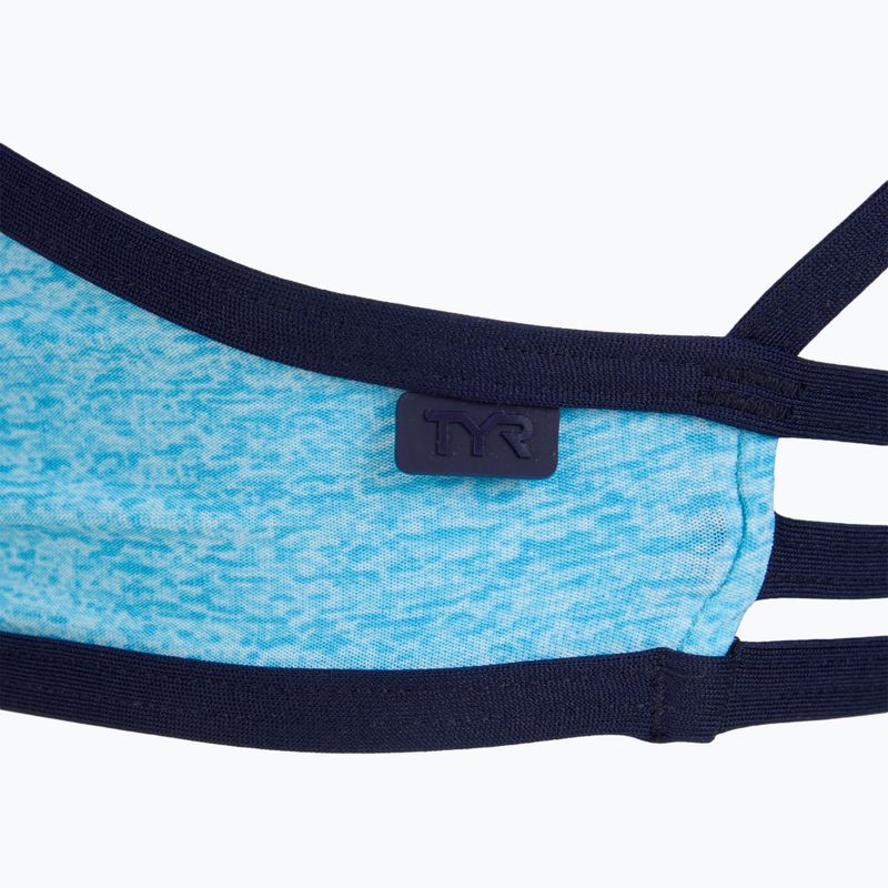 Bikini-Oberteil TYR Lapped Trinity light blue/aqua 4