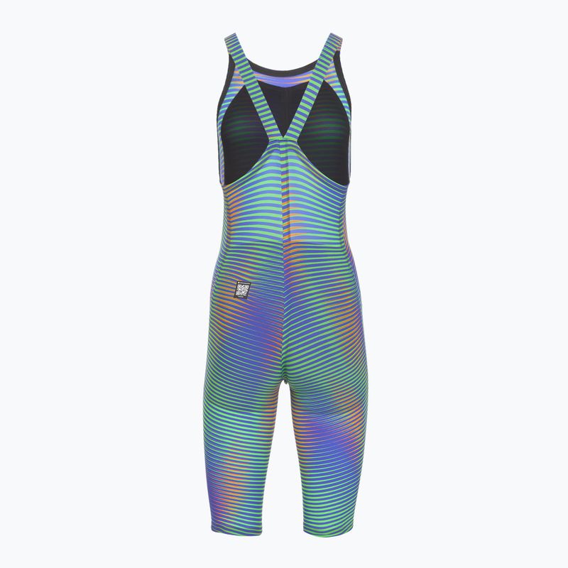 Damen-Einteiler Badeanzug TYR Avictor Luminins Closed Back elec lime 2