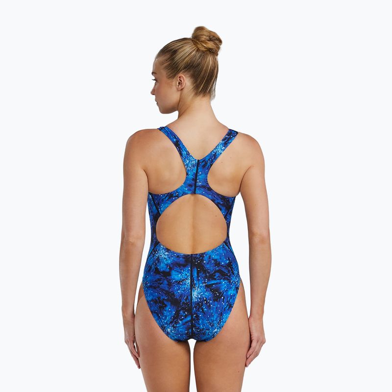 Einteiler Badeanzug Damen TYR Durafast Elite Radiant Flare Maxfit blue 2