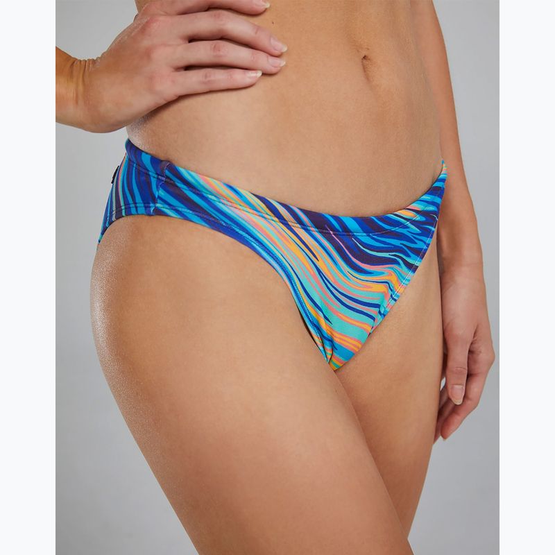 Bikini-Unterteil TYR Riptidal Classic Full Coverage Bikini teal/orange 6