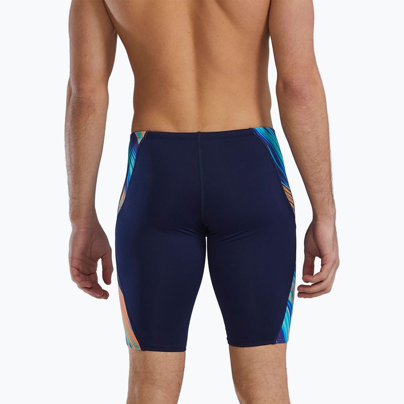 Schwimm-Jammer Herren TYR Durafast Elite Riptidal Jammer teal/orange 6