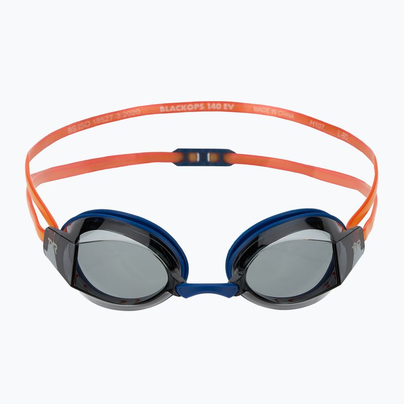 Schwimmbrille TYR Blackops 140 Ev Racing smoke/orange/black 2