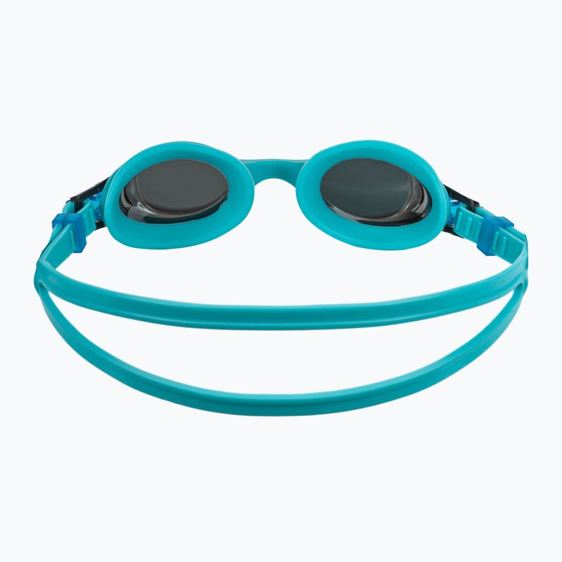 TYR Kinderschwimmbrille Swimple Metallized silber / blau 4