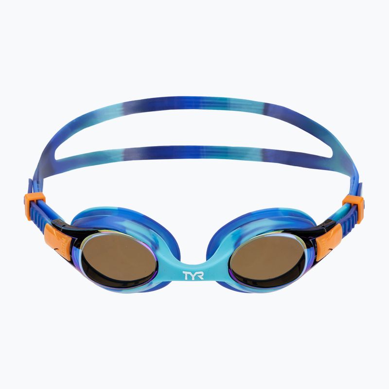 Kinder Schwimmbrille TYR Swimple Tie Dye Mirrored blau / multi 2