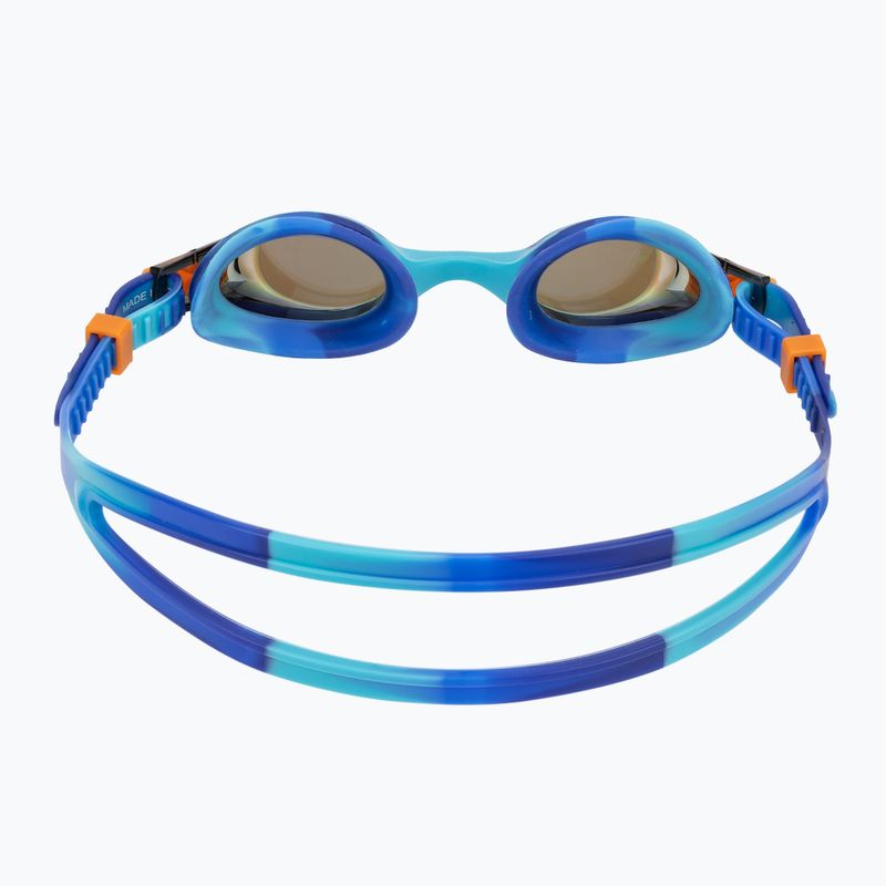 Kinder Schwimmbrille TYR Swimple Tie Dye Mirrored blau / multi 4