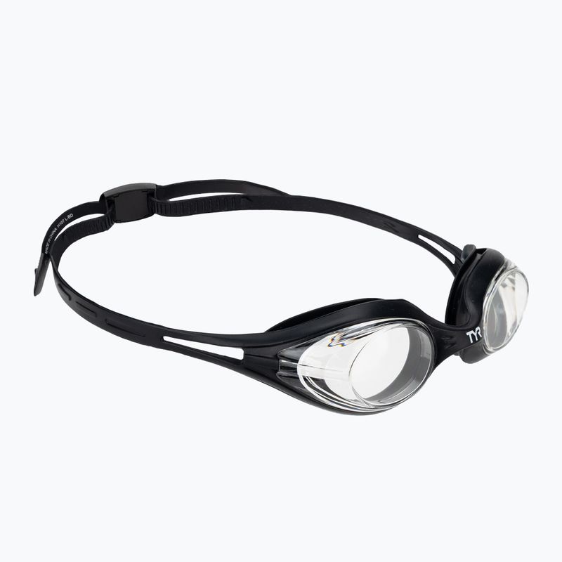 TYR Hydra Flare Kinder Schwimmbrille schwarz / cear