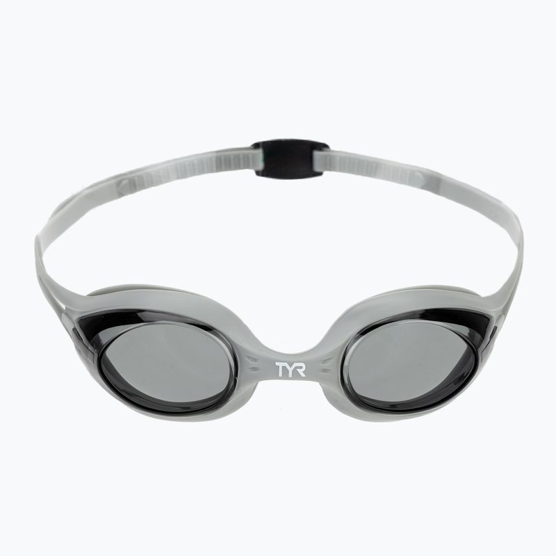 Schwimmbrille TYR Hydra Flare smoke/grey 2