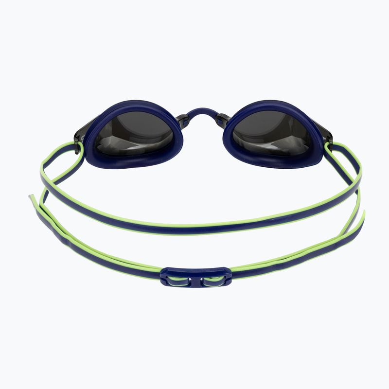 Schwimmbrille TYR Blackops 140 Ev Racing verspiegelt navy/lime 4