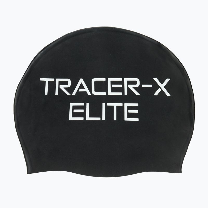 TYR Tracer-X Elite Racing Verspiegelt schwarz/kalk Schwimmbrille 6