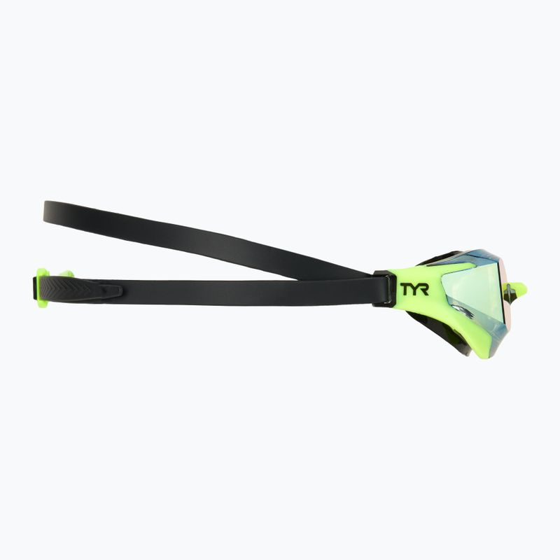 TYR Tracer-X RZR Mirrored limelight Schwimmbrille 3