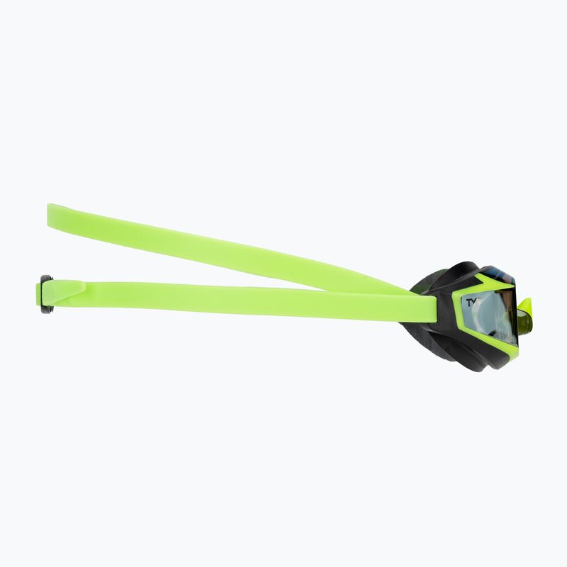 TYR Stealth-X Performance Verspiegelte Schwimmbrille in Limette 3
