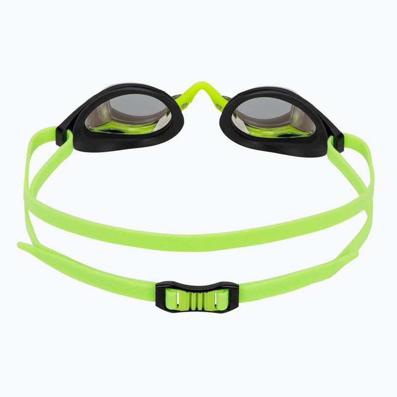 TYR Stealth-X Performance Verspiegelte Schwimmbrille in Limette 4