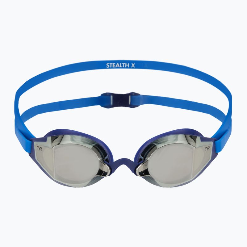 TYR Stealth-X Performance Verspiegelt blau / multi Schwimmbrille 2