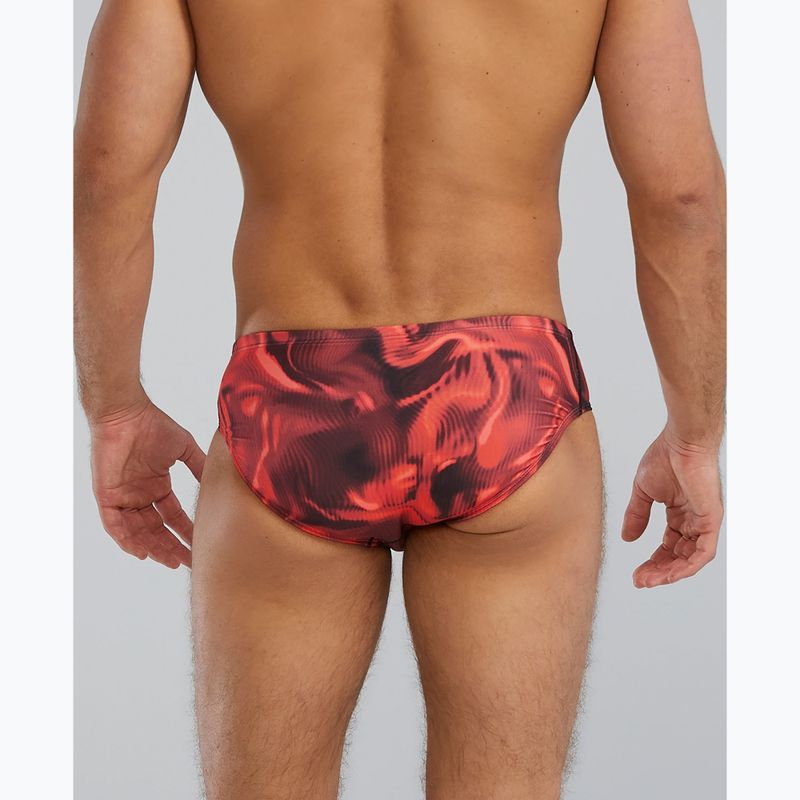 Tyr Durafast Elite Waveform Schwimmslip rot 2