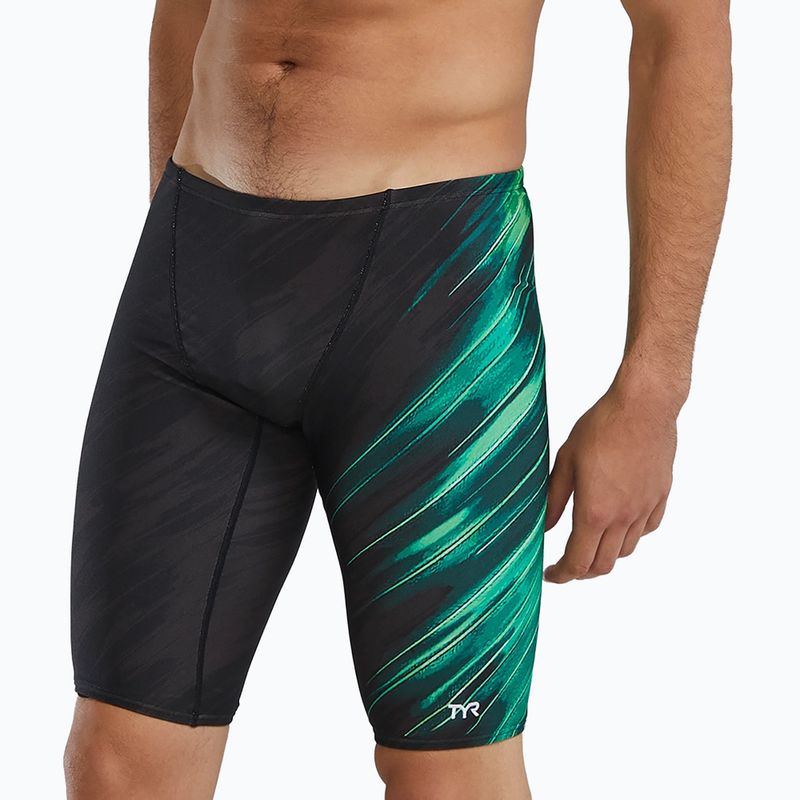 Herrenschwimmen Jammer Tyr Durafast Elite Cycloid grün 3