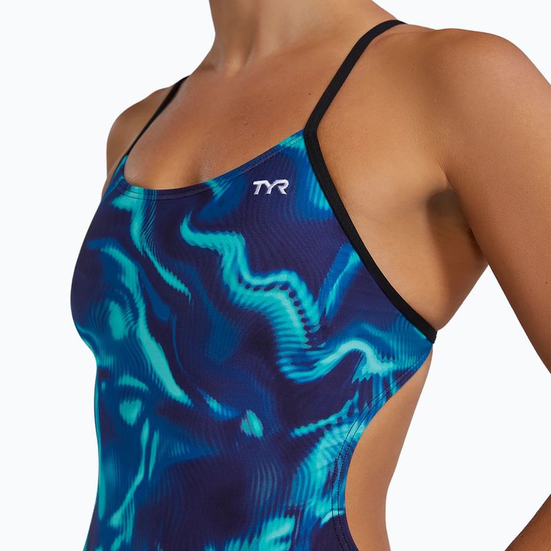 Tyr Durafast Elite Waveform Cutoutfit Damen-Badeanzug einteilig 7