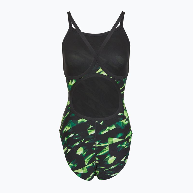 Damen Einteiliger Schwimmanzug TYR Durafast Elite Triadic Diamondfit green 2