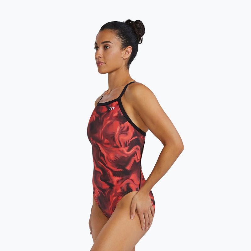 Tyr Durafast Elite Waveform Diamondfit Damen-Badeanzug einteilig 4