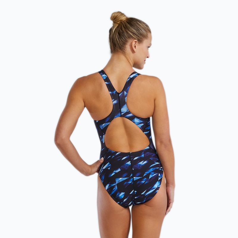 Einteiliger Damen-Badeanzug Tyr Durafast Elite Triadic Maxfit blau 2