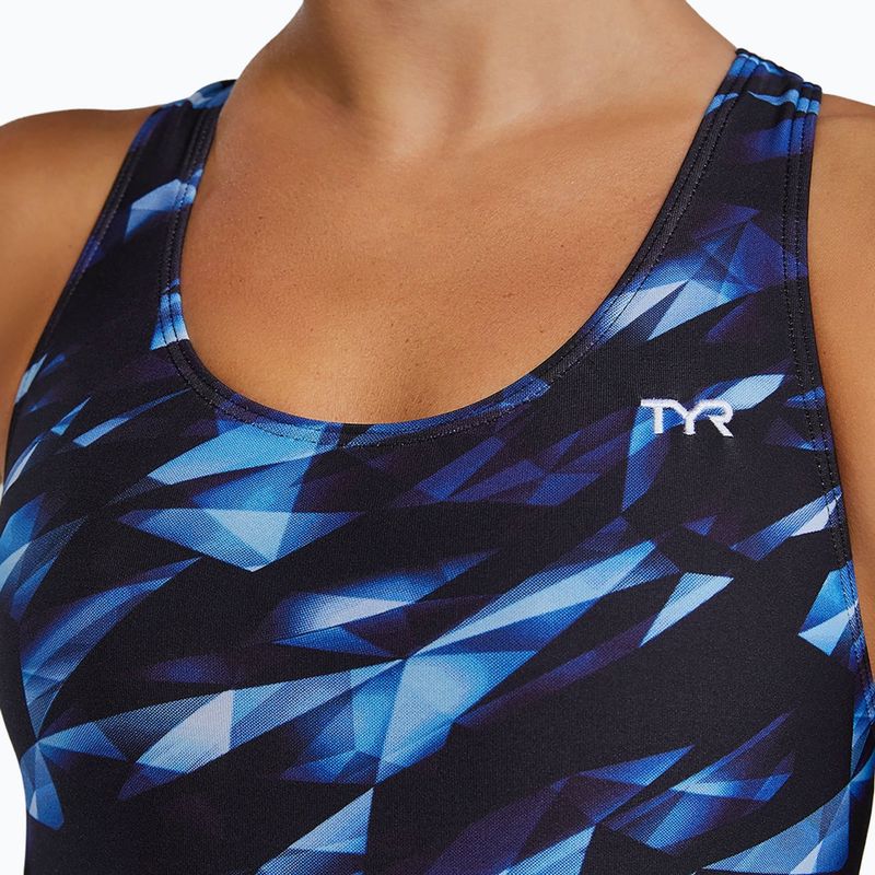 Einteiliger Damen-Badeanzug Tyr Durafast Elite Triadic Maxfit blau 8