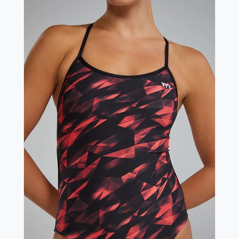 Einteiliger Damen-Badeanzug TYR Durafast Elite Triadic Trinityfit red 8