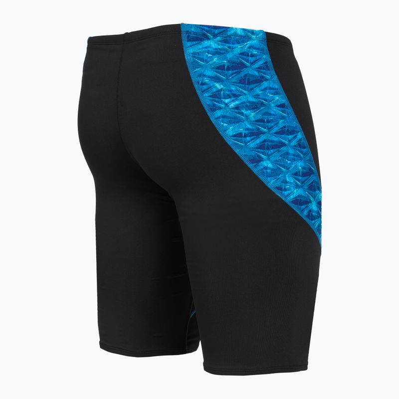 Herren-Schwimmjammer TYR Durafast Elite Oceanid Jammer light blue/aqua 3