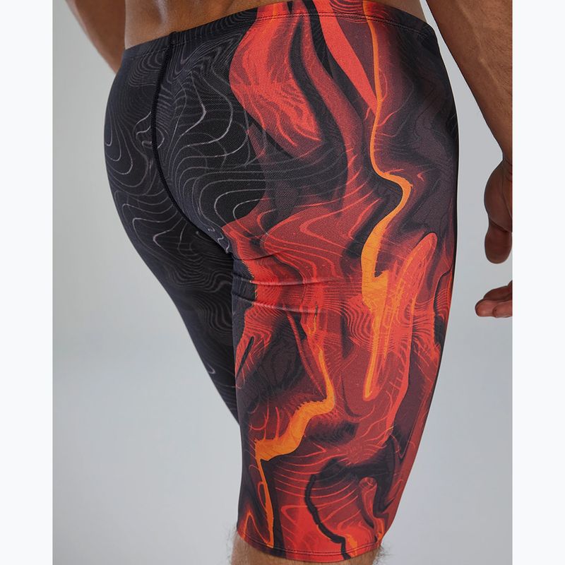 Herren Tyr Durafast Elite Firestorm metallisches Feuer schwimmen Jammer 6