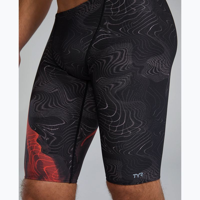 Herren Tyr Durafast Elite Firestorm metallisches Feuer schwimmen Jammer 7