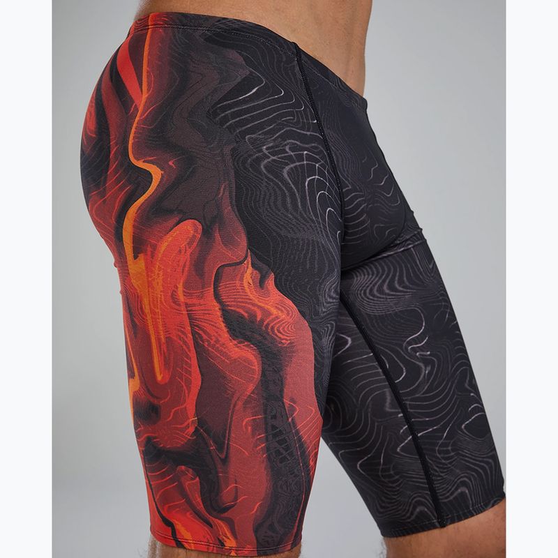 Herren Tyr Durafast Elite Firestorm metallisches Feuer schwimmen Jammer 8