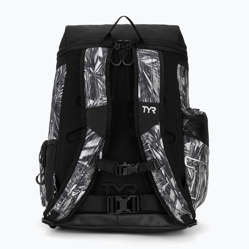 Schwimmrucksack TYR Alliance Printed 45 l titanium Fragment 3