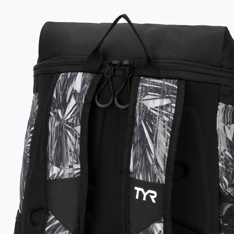 Schwimmrucksack TYR Alliance Printed 45 l titanium Fragment 4