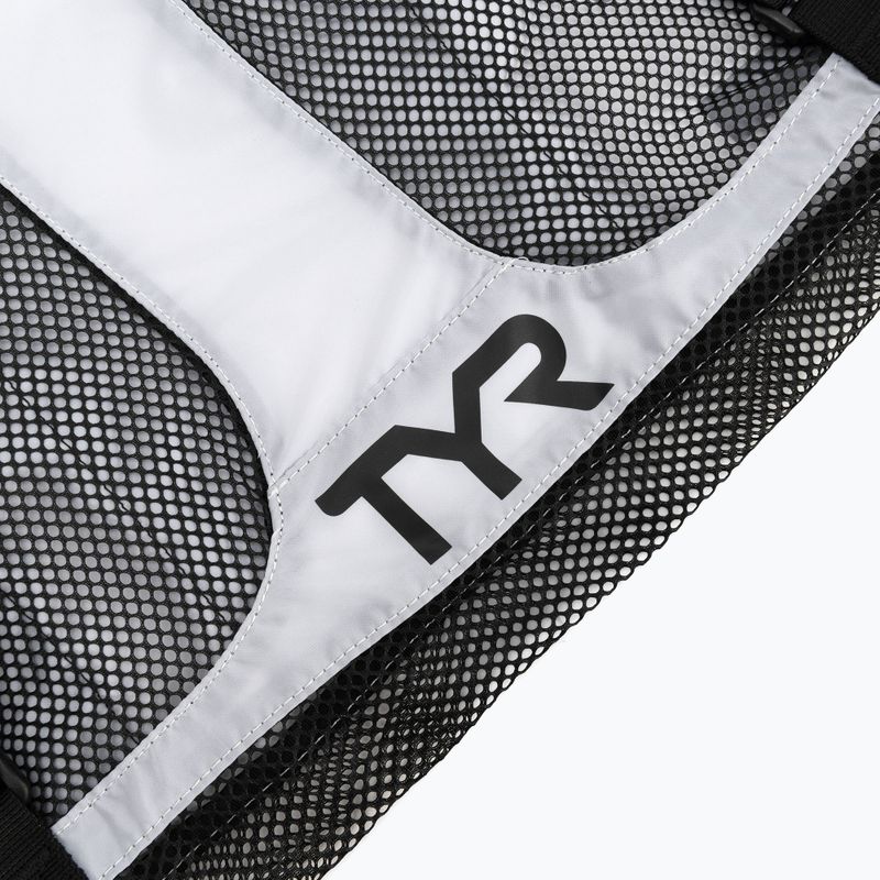 Schwimmtasche TYR Big Mesh Mummy Bag 40 l white 3