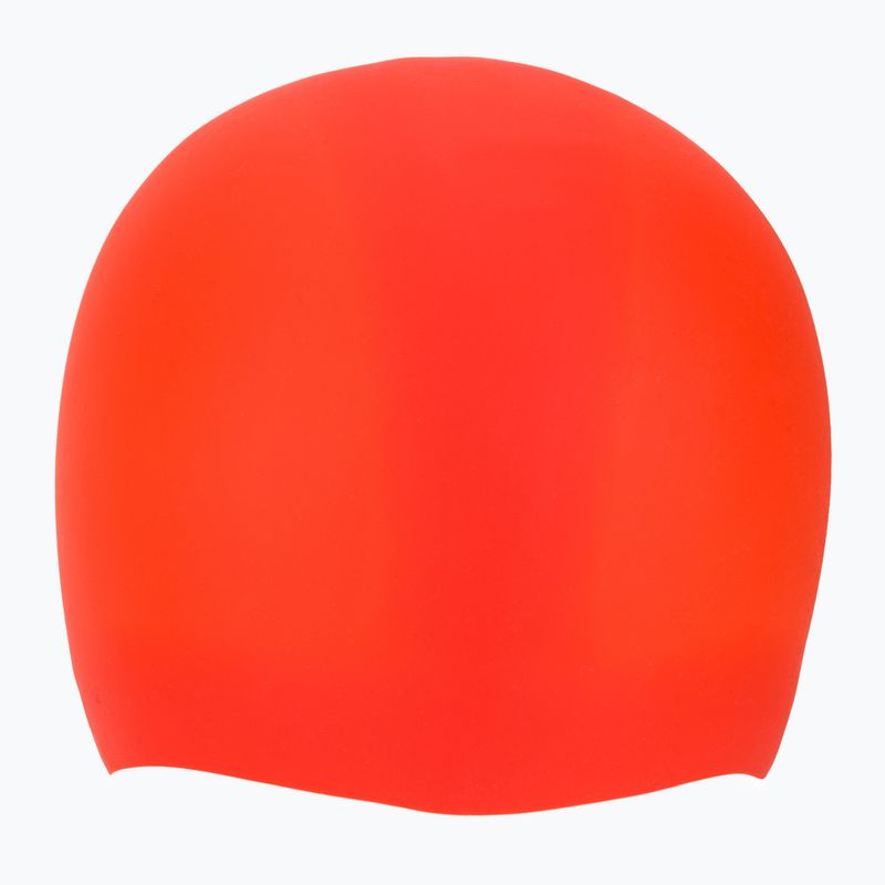 Schwimmkappe TYR Wrinkle Free Silicone bright red 2