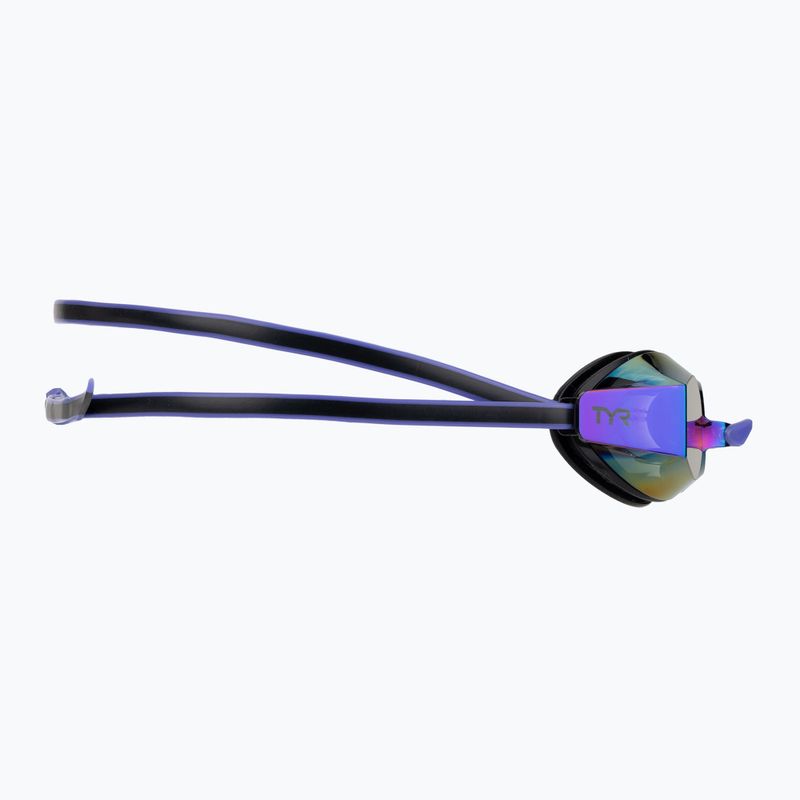 Schwimmbrille Damen TYR Blackops 140 Ev Racing Mirrored purple/green 3