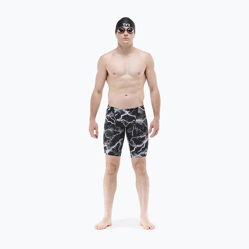 Herren-Schwimmjammer TYR Durafast Elite Arterix Jammer titanium 2