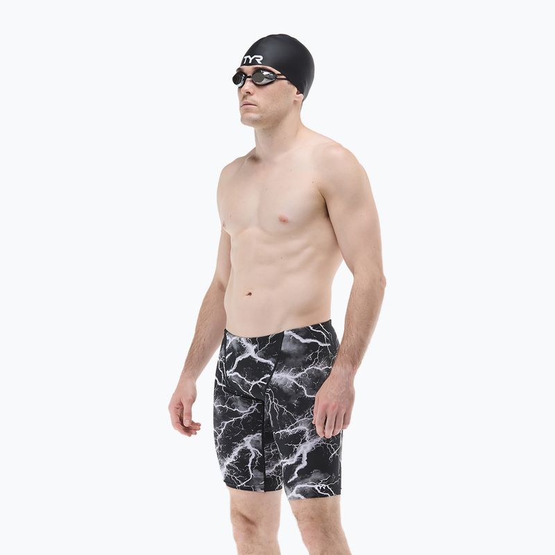 Herren-Schwimmjammer TYR Durafast Elite Arterix Jammer titanium 4