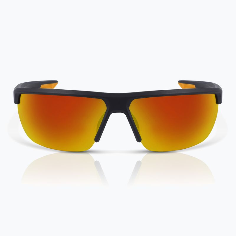 Nike Tempest matte gridiron/total orange braun w/orange Sonnenbrille 6