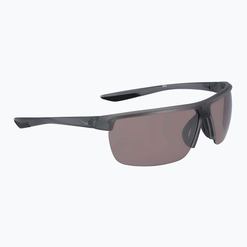 Nike Tempest E Sonnenbrille in mattem Dunkelgrau/Wolfsgrau/Getönte Gläser 5