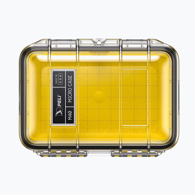 Aufbewahrungsbehälter PELI M40 Micro Case clear yellow 3