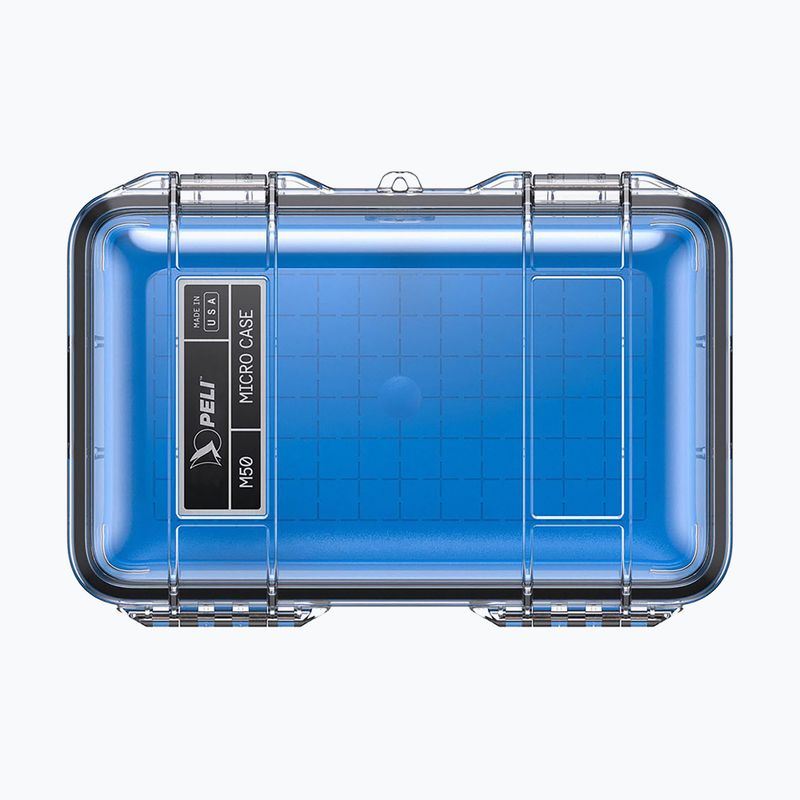 Aufbewahrungsbehälter PELI M50 Micro Case clear blue 3