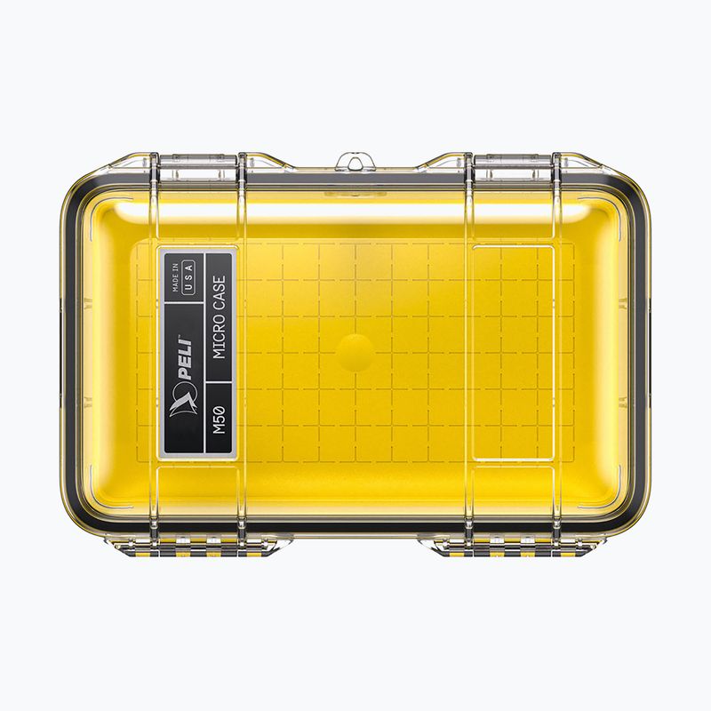 Aufbewahrungsbehälter PELI M50 Micro Case clear yellow 3